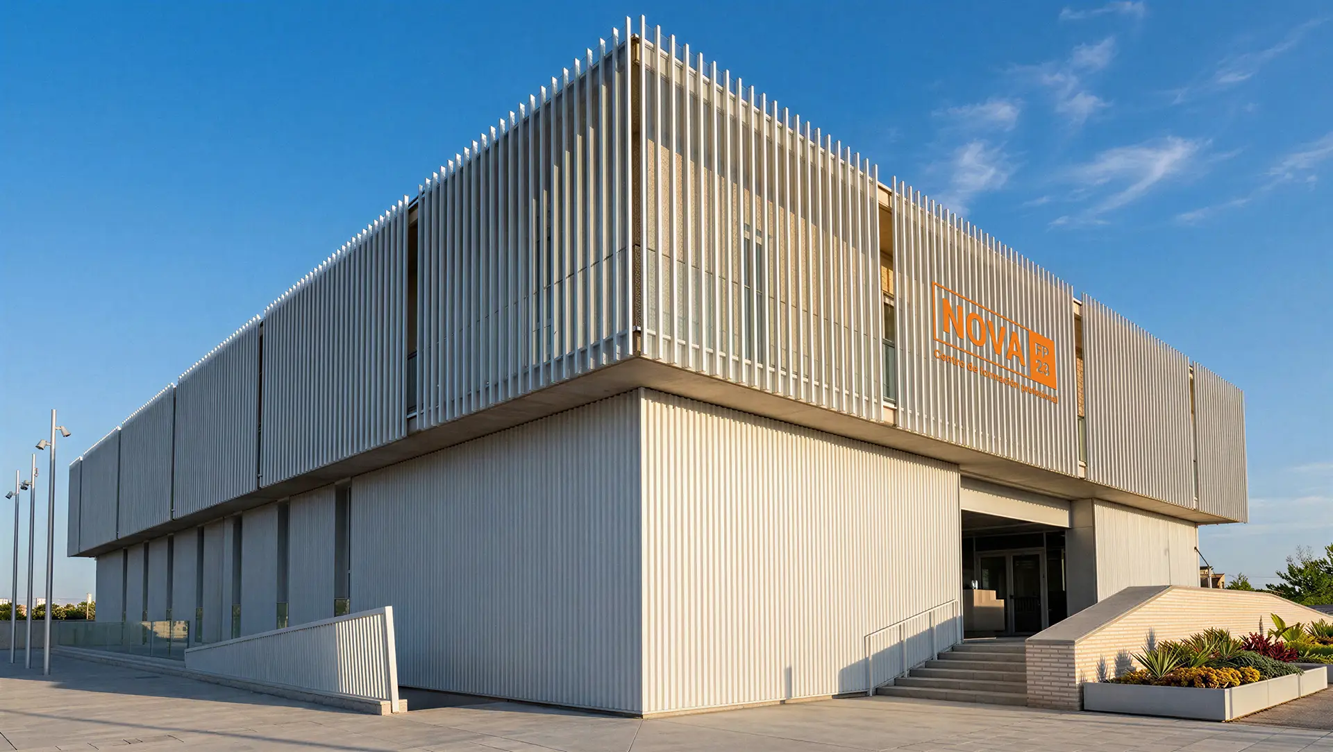 Instalaciones modernas de la escuela de hostelería y centro de formación profesional Nova FP23 en Madrid.